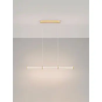 PHEME LED VISILICA ZLATNA 13W IP20 2700K TRIAK PRIGUŠLJIVA