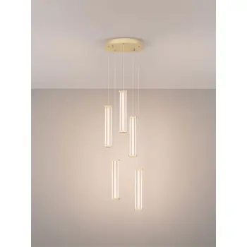 PHEME LED VISILICA ZLATNA 21W IP20 2700K TRIAK PRIGUŠLJIVA