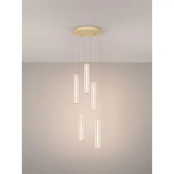 PHEME LED VISILICA ZLATNA 21W IP20 3000K TRIAK PRIGUŠLJIVA