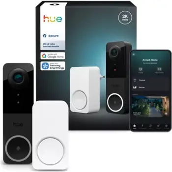 PHILIPS Hue KAMERA ZA PREDNJA VRATA I PAMETNO ZVONO KOMPLET