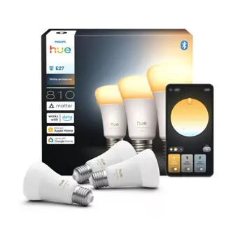 PHILIPS HUE LED SMART ŽARULJE 3x 810Lm A60 E27 1000-20000K