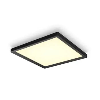 TENTO PHILIPS HUE pametni LED panel WHITE AMBIANCE kvadratna M crni