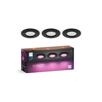 PHILIPS HUE UGRADBENA SVJETILJKA 3INCH S-CRNA MULTI