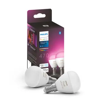 Philips Hue WHITE & COLOR AMBIANCE LED ŽARULJA 2×E14/5,1W/2000-6500K+RGB/470lm