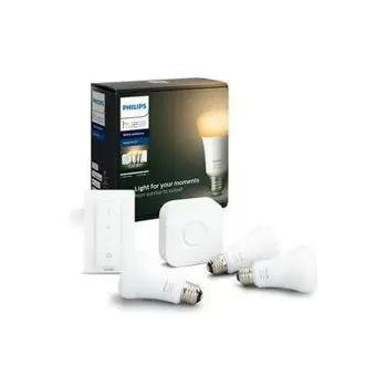 Philips HueWA 8W A60 E27 3set sw EU 75W