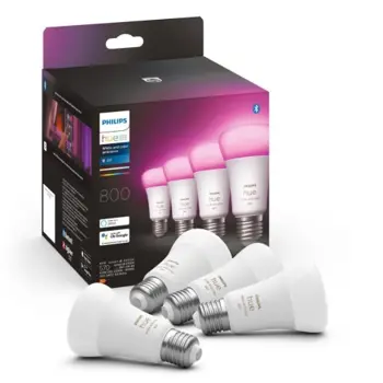 Philips Hue WHITE & COLOR AMBIANCE LED E27 6,5W 2000-6500K 570 Lumen