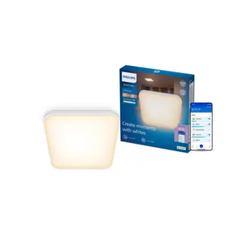 PHILIPS LED stropna svjetiljka 18W W kvadratna 27-65