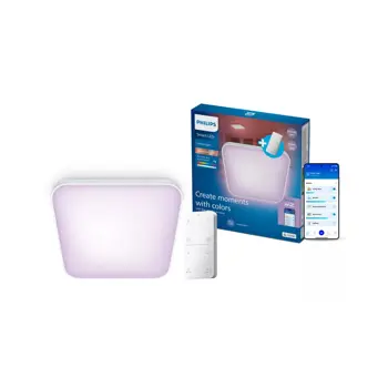 PHILIPS pametna LED stropna svjetiljka 27-65 RGB TW bijela (1800 lm) + upravljač