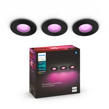 PHILIPS XAMENTOHUE UGRADBENA SVJETILJKA CRNA 3X4.2W