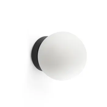 PING APPLIQUE/PLAFON BLACK LED 7.8W 3000K IP44