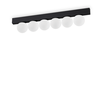 PING PONG LED STROPNA SVJETILJKA PL6 CRNA