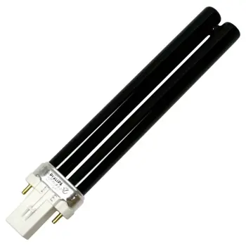 PL-S PHILIPS Kompaktna fluorescentna UV/blacklight cijev 9W BLB/2P 1CT/6X10CC