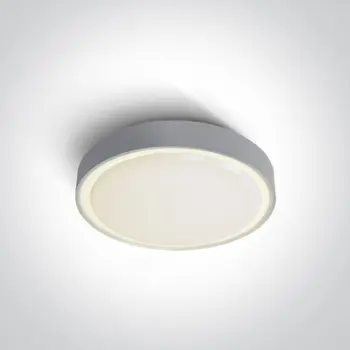 PLAFONJERA LED 1×E27/18W/PLC/230V IP65 SIVA