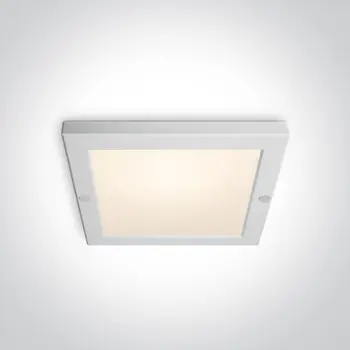 PLAFONJERA LED/18W/3000K/1400lm/240V 220×220mm IP40 BIJELA