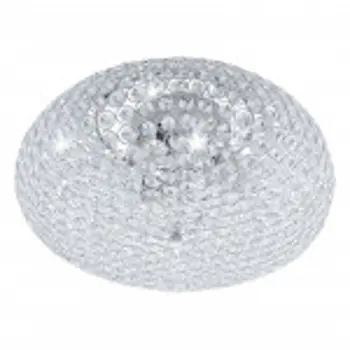 PLAFONJERA 1xE27 fi450 , KROM/KRISTAL CLEMENTE