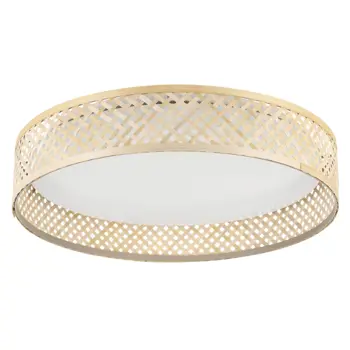 PLAFONJERA 1xLED 24W, PROM 380, DRVO/PLETENA LUPPINERIA