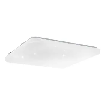 PLAFONJERA 1xLED 33,5W, 430X430, BIJELA/KRISTAL EFEKT FRANIA-S