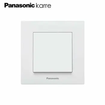 PREKIDAČ 1P/10A/250V BIJELI KARRE