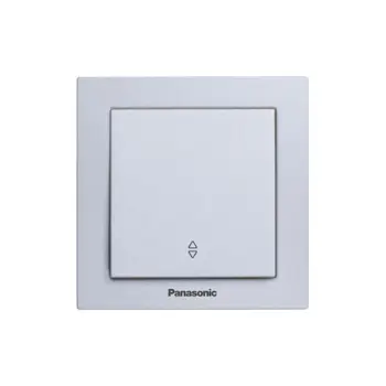 PREKIDAČ IZMJENIČNI PANASONIC SREBRNI BEZ OKVIRA