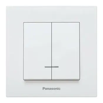 PREKIDAČ SERIJSKI SA LAMPICOM PANASONIC