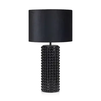 PROUD STOLNA LAMPA 1L BLACK E27