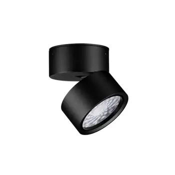 PULL ZIDNA LAMPA LED CRNA 12W 1464lm 3000K IP20