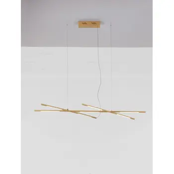 RACCIO VISILICA LED 27W/3000K/1491lm/DIMM/IP20/MESING ZLATNA