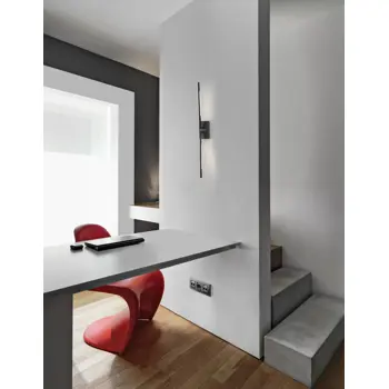 RACCIO ZIDNA LAMPA LED 11W/3000K/500lm/IP20/CRNA