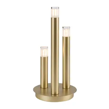 Ramira STOLNA SVJETILJKA G9 3x MAX 5W/ZLATNA/IP20