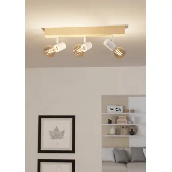 REFLEKTOR 3xE27 DRVO/BIJELA TOWNSHEND 3