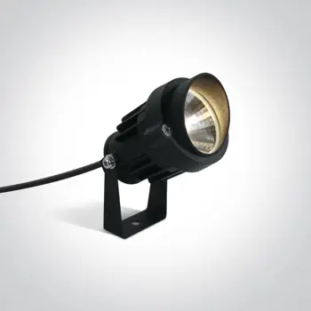 REFLEKTOR SA ŠILJKOM LED 6W/3000K/380lm IP 65 CRNI