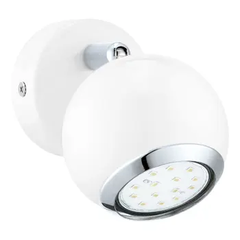 REFLEKTOR 1xLED GU10, 1X3W, 240lm, BIJELA/KROM BIMEDA