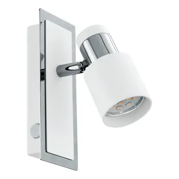 REFLEKTOR/1, LED, GU10, 1X5W, 400lm,  KROM/BIJELA, DAVIDA