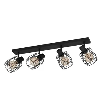 REFLEKTOR 4xE27 D-770, CRNA TOSSINO