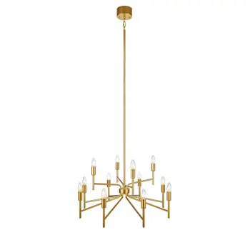 REGENT VISILICA 12L PAINTED GOLD E14