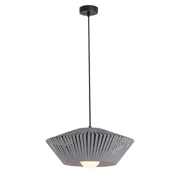 REVAN VISILICA E27 1x MAX 6W/CRNA/IP20