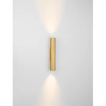RIVETA ZIDNA LED SVJETILJKA ZLATNA 6W IP20 3000K SVJETLO-GORE I DOLJE