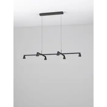 RIVO Visilica Triac Prigušiva LED 28 W 965 lm 3000K Crna