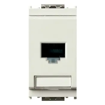 RJ45 CAT5E NETSAFE UTP UTIČNICA BIJELA