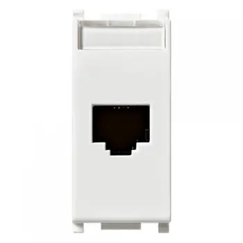 RJ45 CAT5E NETSAFE UTP UTIČNICA BIJELA