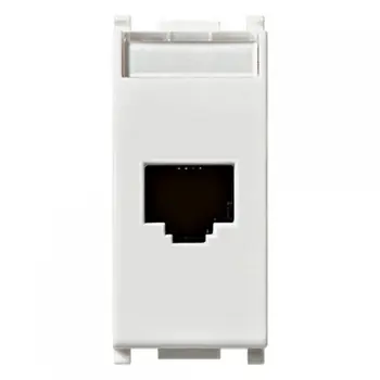 RJ45 CAT6 NETSAFE UTP 110 UTIČNICA BIJELA