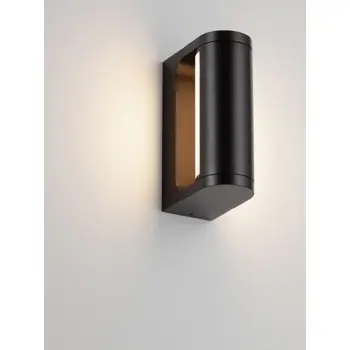 ROX Vanjska Zidna Svjetiljka LED 12W IP65 3000K 810lm Crna