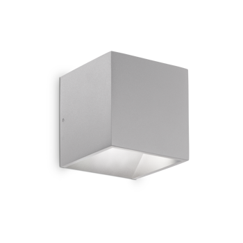 RUBIK LED ZIDNA SVJETILJKA AP SIVA 4000K IP54