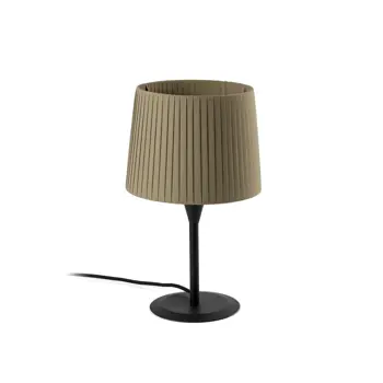 SAMBA BLACK STOLNA LAMPA E27 fi215*160*fi190 GREEN RIB