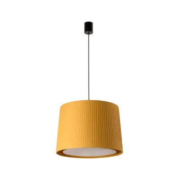 SAMBA BLACK VISILICA E27fi500*350 YELLOW LAMPSH