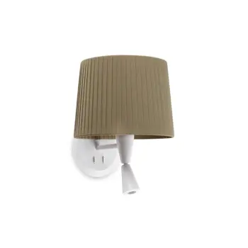 SAMBA WHITE READER ZIDNA SVJETILJKA  RIBBONED LAMPSHADE E2