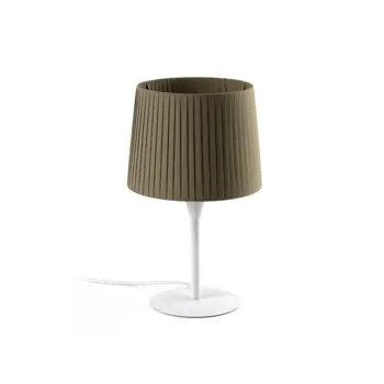 SAMBA WHITE STOLNA LAMPA E27 fi215*160*fi190 RIBBONED