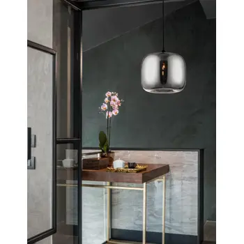 SAVAZ VISILICA E27 /IP20/CRNA & KROM