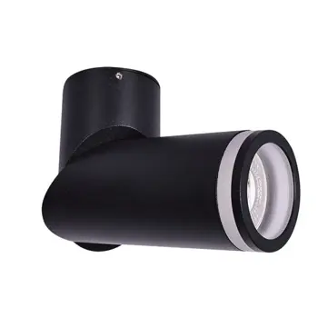 SENOBIA STROPNA SVJETILJKA GU10 1X MAX 35/CRNA/IP20