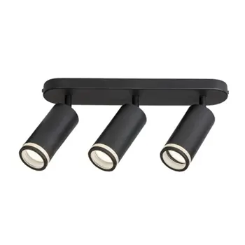 SENOBIA STROPNA SVJETILJKA GU10 3X MAX 35/CRNA/IP20